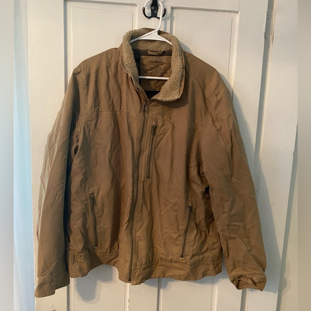 Men's LLbean jacket, size large